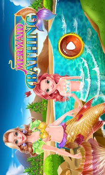 mermaid bathing girls games游戏截图1