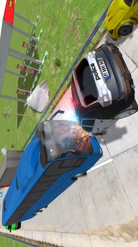 Police Car Traffic游戏截图3