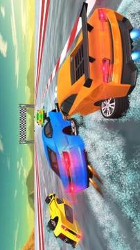 Water Surfer Car Race游戏截图2