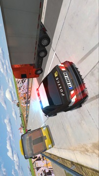 Police Car Traffic游戏截图2