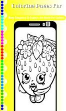 Coloring Pages For Shopkin Free游戏截图2