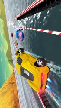 Water Surfer Car Race游戏截图3