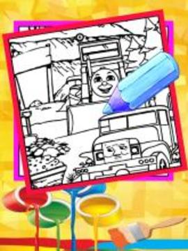 Coloring games thomas adventure游戏截图3