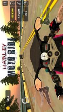 Harley Moto Traffic Ride 2017游戏截图2