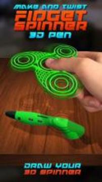 Make and Twist Fidget Spinner 3D Pen游戏截图3