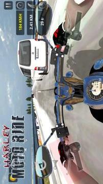 Harley Moto Traffic Ride 2017游戏截图4
