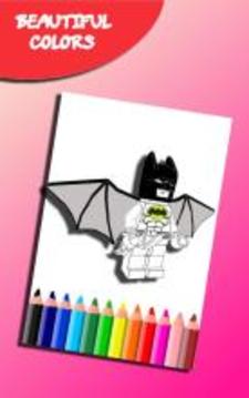 How to color Lego Batman (coloring game)游戏截图1