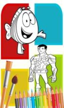 Cartoon Coloring Book 2017游戏截图3