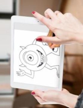 How To Draw Monster Inc游戏截图1