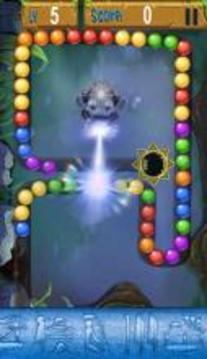 Power Zuma Revenge游戏截图2