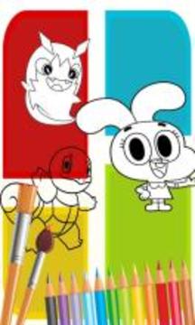 Cartoon Coloring Book 2017游戏截图1