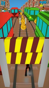 Stickman Subway Runner - City Surf游戏截图5