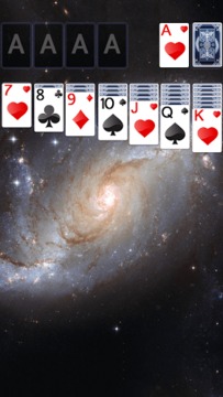 Solitaire Galaxy Fantasy Theme游戏截图1