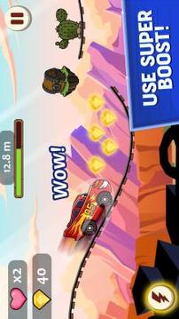 Mcqueen adventure car race游戏截图2