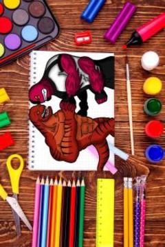 ban 10 coloring ultimate alien游戏截图2
