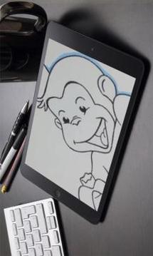 How To Draw Curious George游戏截图1