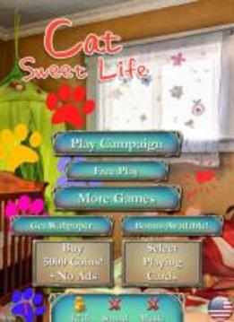 Solitaire: Cat Sweet Life游戏截图5