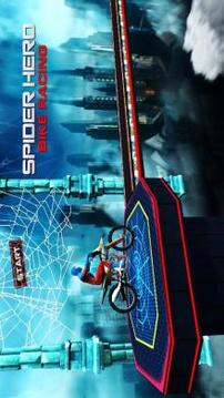 Spider Hero Bike Racing游戏截图2