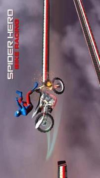Spider Hero Bike Racing游戏截图3