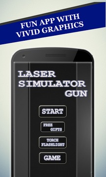 Laser Simulator Prank Gun游戏截图1