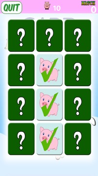 Pig Match Game Peppa Kids游戏截图1