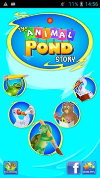 Animal Pond- Kids Draw & Paint游戏截图1