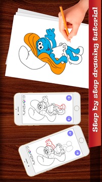 How to Draw Smurfs游戏截图1