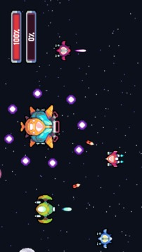 Pixel Journey: 2D Space shooter游戏截图3