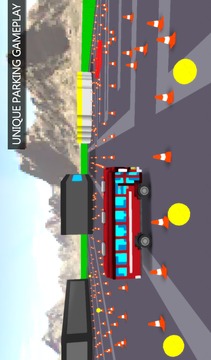 Blocky Bus Parking游戏截图3