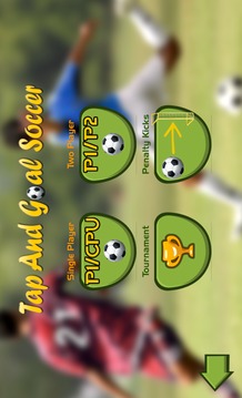 Tap And Goal Soccer游戏截图1