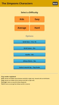 辛普森词搜索游戏截图5