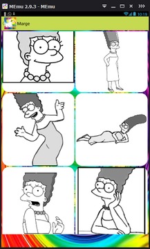 Coloring Game For The Simpsons游戏截图4