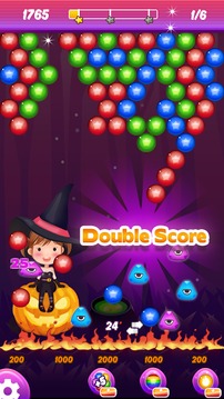 Bubble Shooter: Dark Halloween游戏截图1