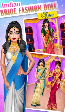 Indian Bride Fashion Doll Spa游戏截图2