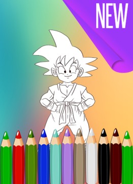 How To Color Super Saiyan game游戏截图3