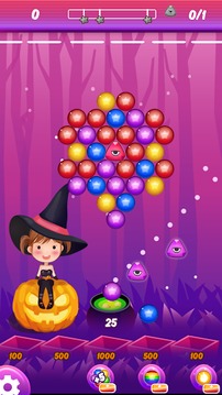 Bubble Shooter: Dark Halloween游戏截图5