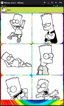 Coloring Game For The Simpsons游戏截图5