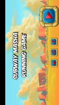 Subway Masha Fun Running Game游戏截图1