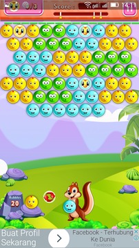 Bubble Bird Shooter游戏截图1