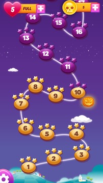 Bubble Shooter: Dark Halloween游戏截图3