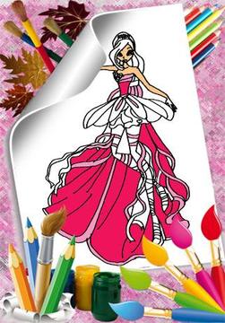 Coloring Pages Bloom Winx游戏截图4