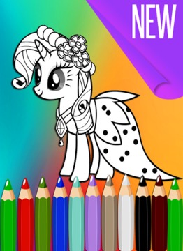 How To Color Little Pony game游戏截图1