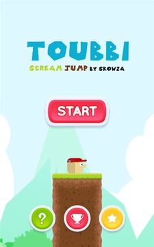 Toubbi尖叫跳跃:Toubbi by Skowza !游戏截图1