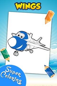 Wings Coloring Game游戏截图1