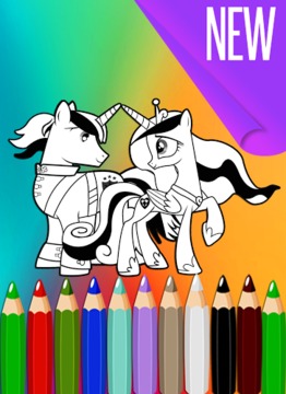 How To Color Little Pony game游戏截图5