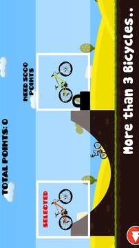 Mountain Bicycle Simulator 2D游戏截图2