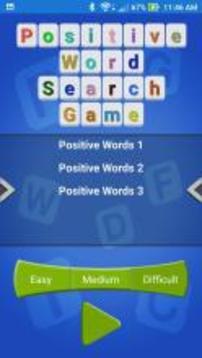 Positive Word Search Game游戏截图3