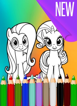 How To Color Little Pony game游戏截图4