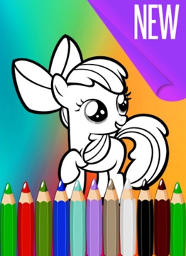 How To Color Little Pony game游戏截图3