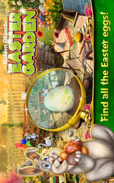 Hidden Objects Easter Garden游戏截图2